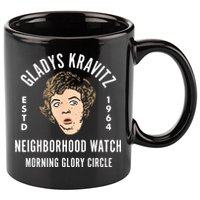 Funny Gladys Kravitz Neighborhood Watch Unisex 11oz C Handle Ceramic Mug