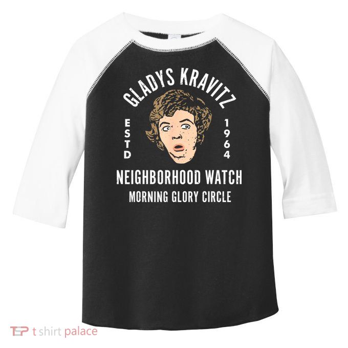 Funny Gladys Kravitz Neighborhood Watch Unisex Toddler Fine Jersey T-Shirt