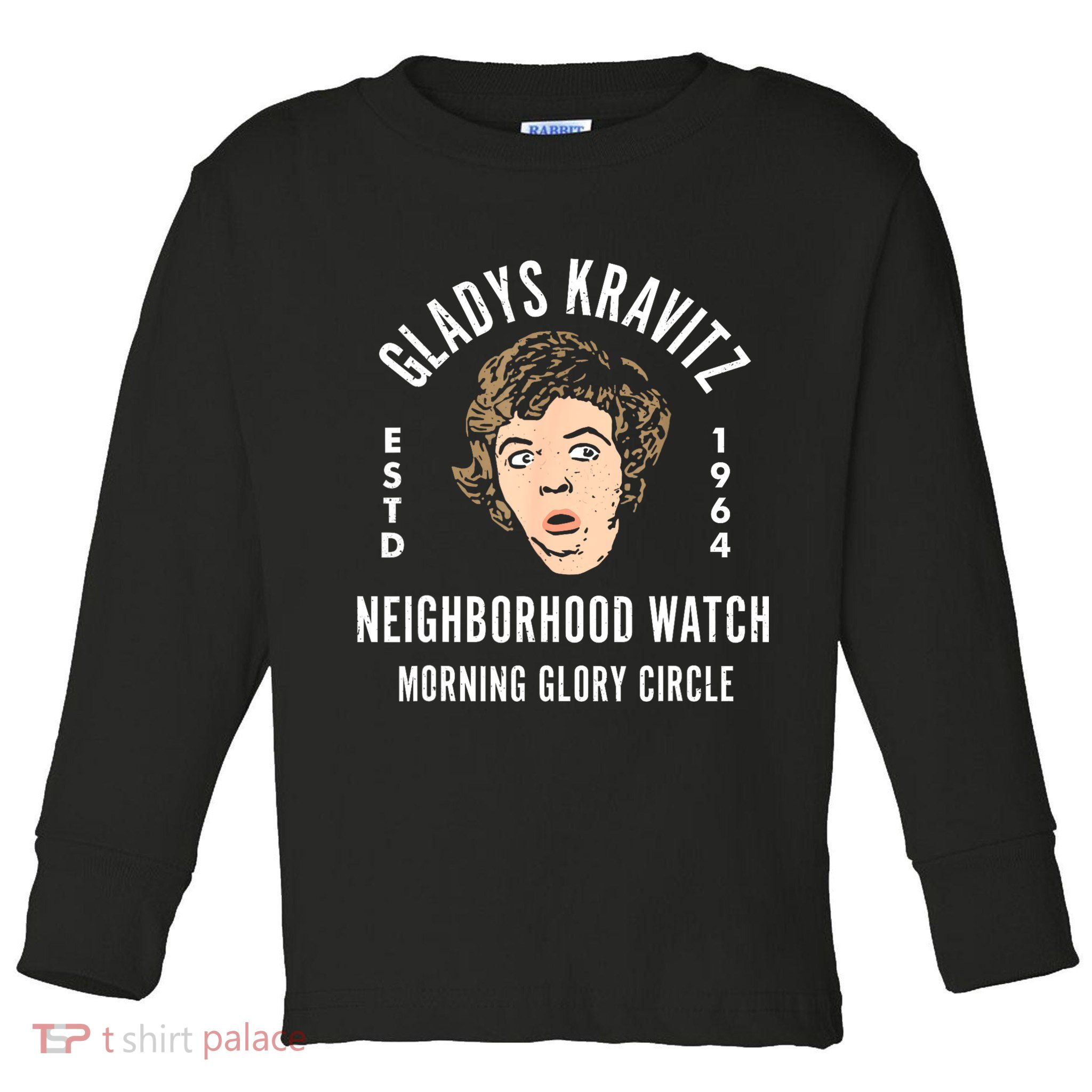 Funny Gladys Kravitz Neighborhood Watch Unisex Toddler Long Sleeve Shirt