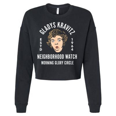 Funny Gladys Kravitz Neighborhood Watch Unisex Cropped Pullover Crew