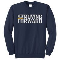 Fitness Gym Keep Moving Forward (Art In Front And Back) Sweatshirt