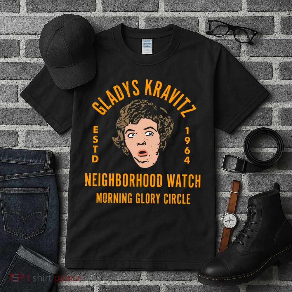 Funny Gladys Kravitz Neighborhood Watch Unisex Tall T-Shirt