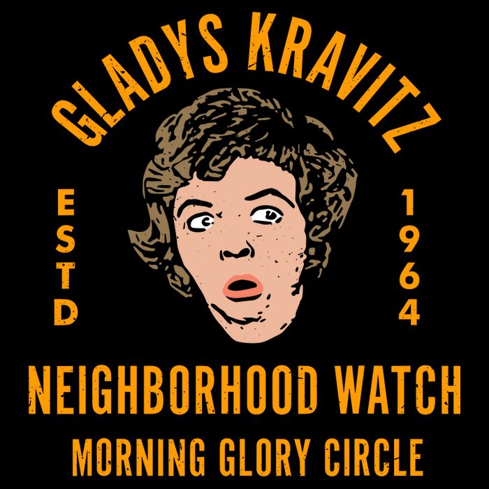 Funny Gladys Kravitz Neighborhood Watch Unisex Mesh Reversible Basketball Jersey Tank