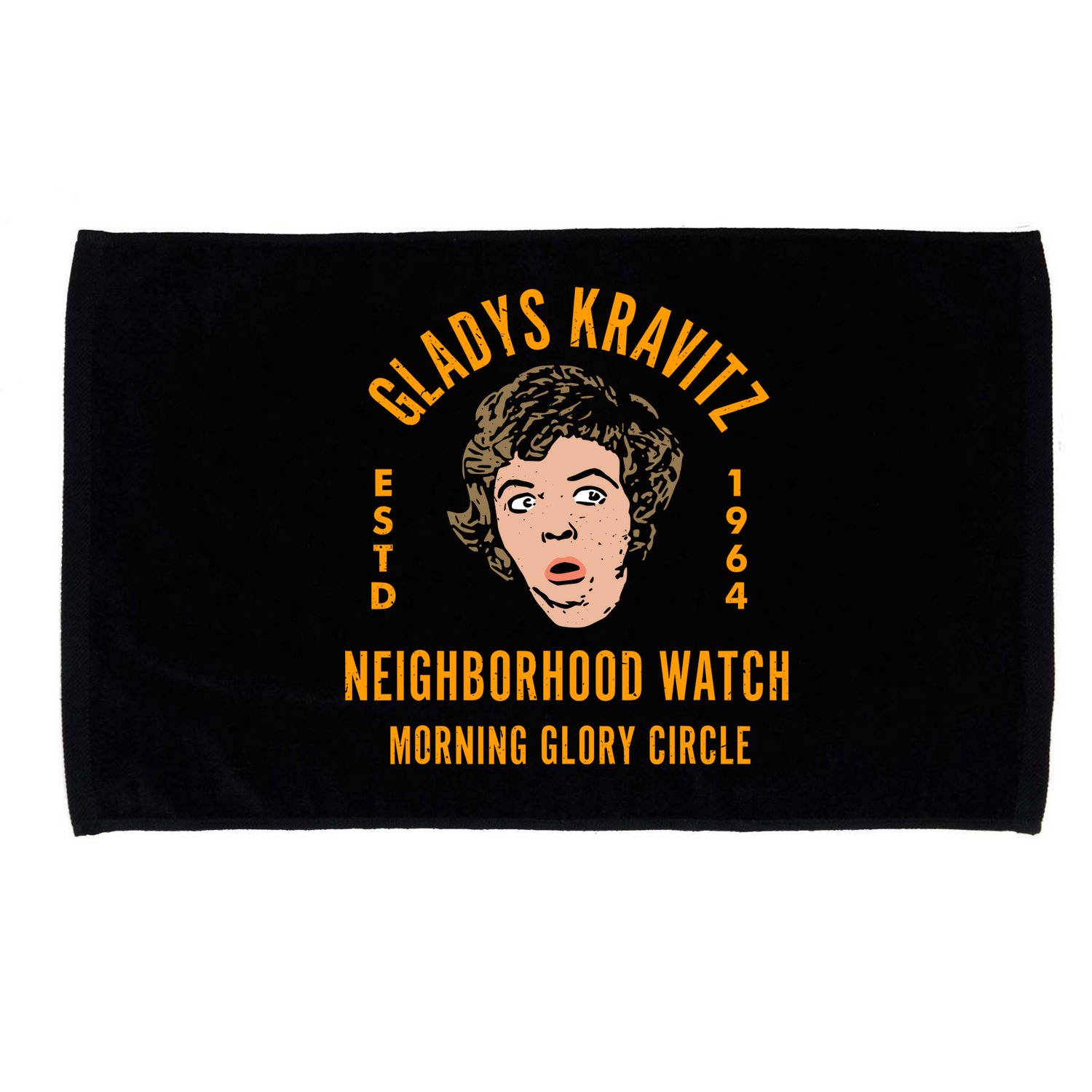 Funny Gladys Kravitz Neighborhood Watch Unisex Microfiber Hand Towel