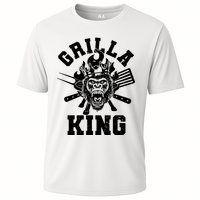 Funny Grilla King Gorilla King Of The Grill Performance Shirt