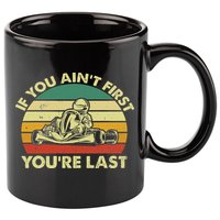 Funny Go Kart Racing Race Car Kart Racer 11oz C Handle Ceramic Mug
