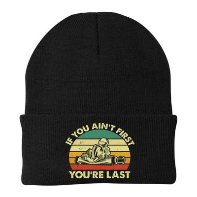 Funny Go Kart Racing Race Car Kart Racer Beanie