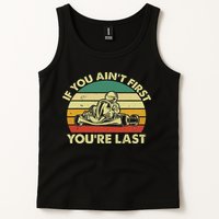 Funny Go Kart Racing Race Car Kart Racer Tank Top
