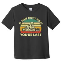 Funny Go Kart Racing Race Car Kart Racer Toddler T-Shirt