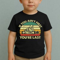 Funny Go Kart Racing Race Car Kart Racer Toddler T-Shirt