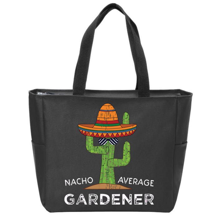 Fun Garden Lover Humor Gardeners Funny Saying Gardening Zip Tote Bag