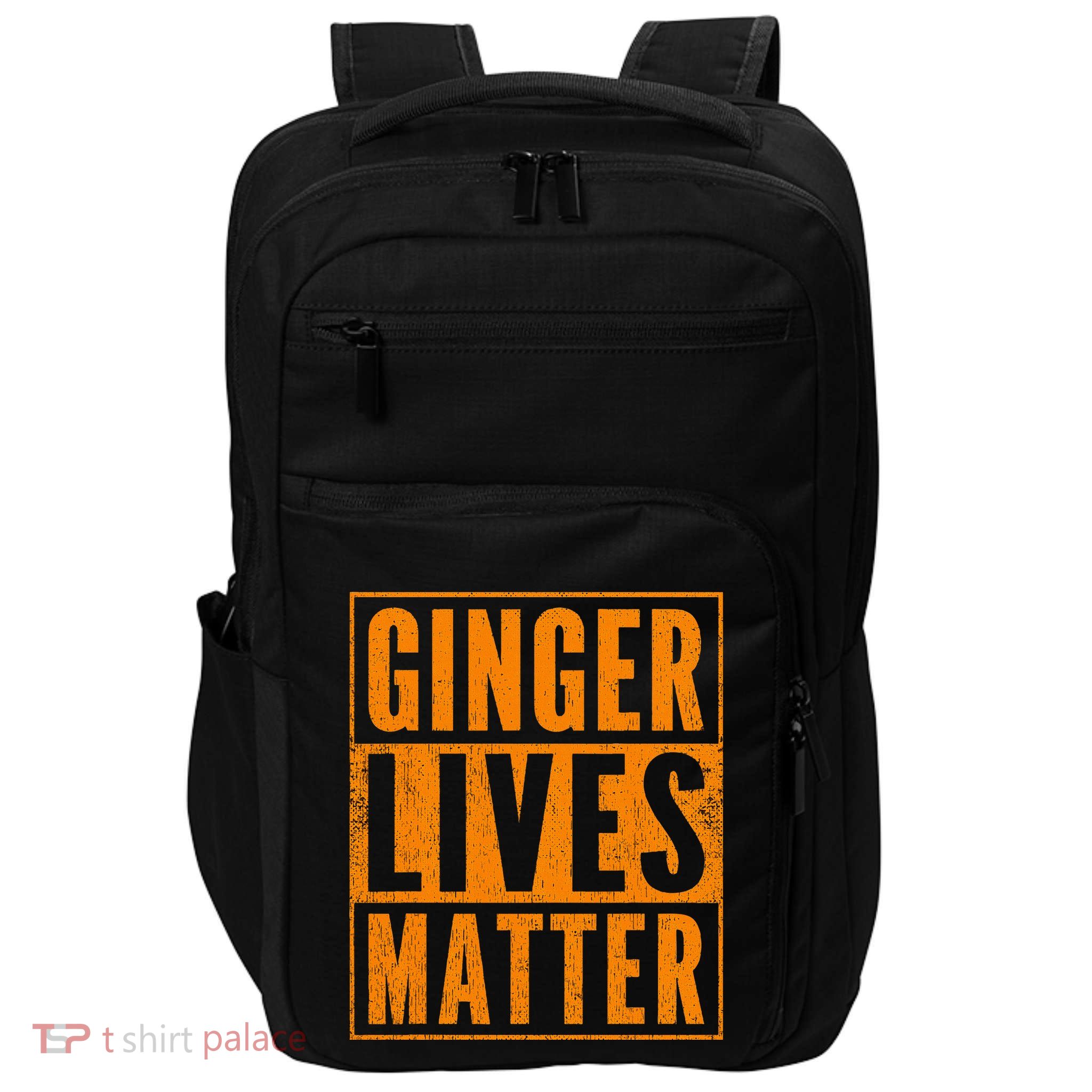 Funny Ginger Lives Matter Old School Redhead  Impact Tech Backpack