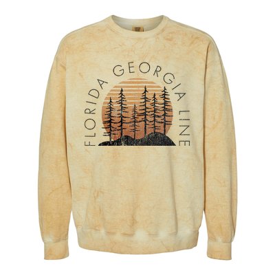 Florida Georgia Line Countryside Colorblast Crewneck Sweatshirt