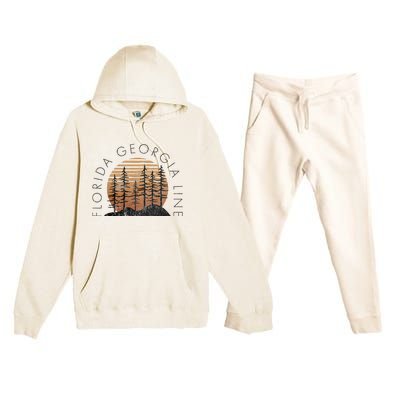 Florida Georgia Line Countryside Premium Hooded Sweatsuit Set