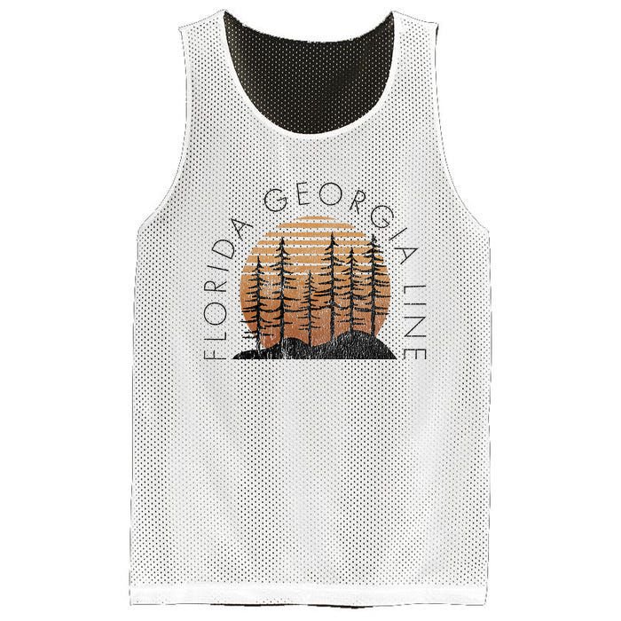 Florida Georgia Line Countryside Mesh Reversible Basketball Jersey Tank