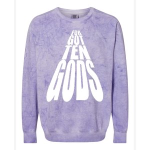 Forgotten Gods Logo Colorblast Crewneck Sweatshirt