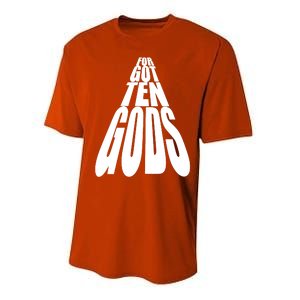 Forgotten Gods Logo Performance Sprint T-Shirt