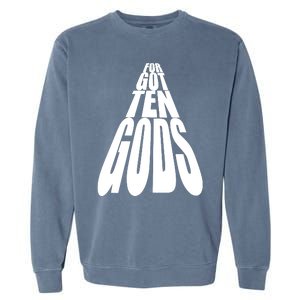 Forgotten Gods Logo Garment-Dyed Sweatshirt