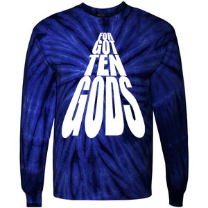 Forgotten Gods Logo Tie-Dye Long Sleeve Shirt