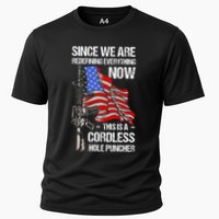 Funny Gun Lover Cordless Hole Puncher Performance Shirt