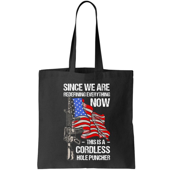 Funny Gun Lover Cordless Hole Puncher Bag