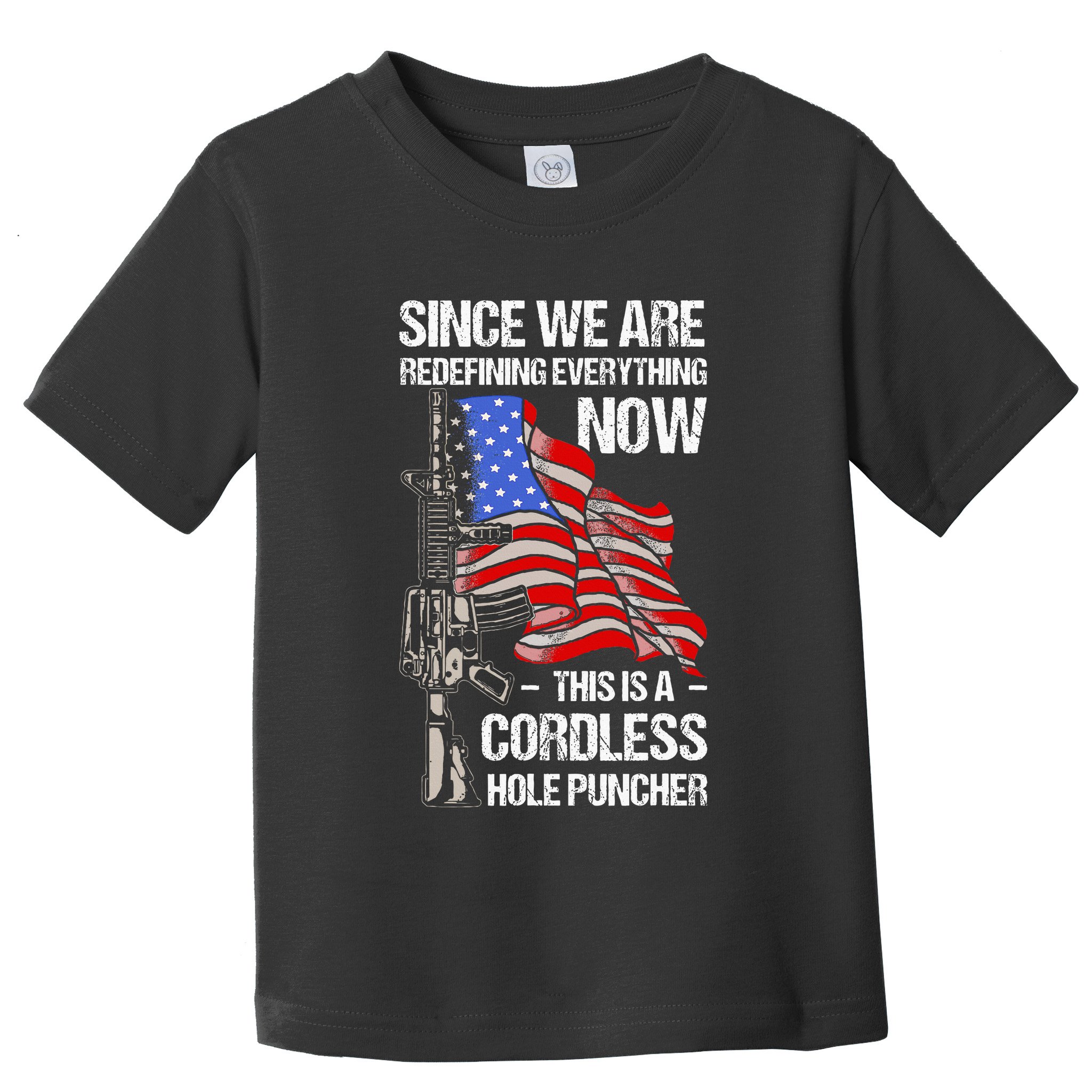 Funny Gun Lover Cordless Hole Puncher Toddler T-Shirt