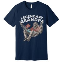 Funny Grandpa Legendary Saying Premium T-Shirt