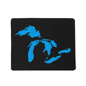 Five Great Lakes American Midwest Native Fresh Water Mousepad