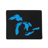 Five Great Lakes American Midwest Native Fresh Water Mousepad