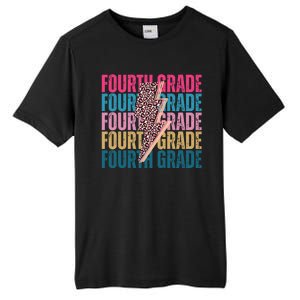 Fourth Grade Lighting Cheetah Back To School Tall Fusion ChromaSoft Performance T-Shirt