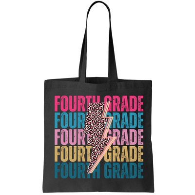 Fourth Grade Lighting Cheetah Back To School Bag