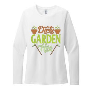 Funny Gardening Lover Plants Gift Dirty Garden Hoe Tank Top Womens CVC Long Sleeve Shirt