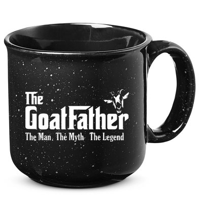 Funny Goat Lover Gifts For Dads And Men The Goat Father 15oz Campfire Ceramic Mug