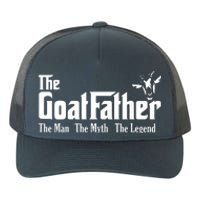 Funny Goat Lover Gifts For Dads And Men The Goat Father Yupoong Adult 5-Panel Trucker Hat