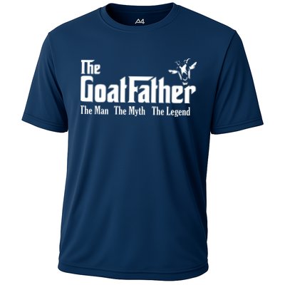 Funny Goat Lover Gifts For Dads And Men The Goat Father Performance Shirt