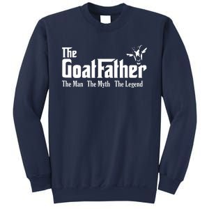 Funny Goat Lover Gifts For Dads And Men The Goat Father Sweatshirt