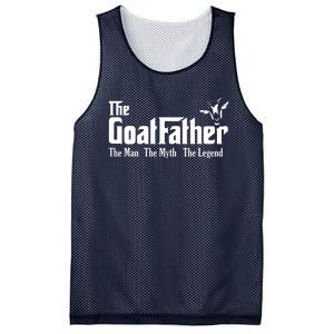 Funny Goat Lover Gifts For Dads And Men The Goat Father Mesh Reversible Basketball Jersey Tank