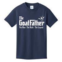 Funny Goat Lover Gifts For Dads And Men The Goat Father Kids T-Shirt