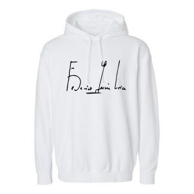 Federico GarcíA Lorca Signature Garment-Dyed Fleece Hoodie