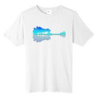 Funny Guitar Lake Shadow Love Guitar Musician Tall Fusion ChromaSoft Performance T-Shirt