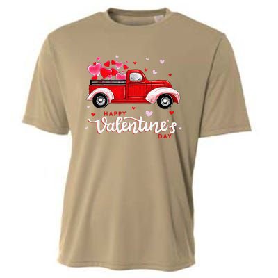 Funny Gnomes Love Leopard Plaid Couples Happy Valentines Day Cooling Performance Crew T-Shirt