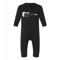 Funny Guitar Lover Air Supply Infant Fleece One Piece