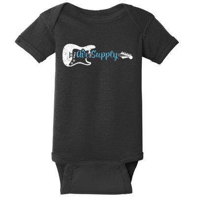 Funny Guitar Lover Air Supply Baby Bodysuit