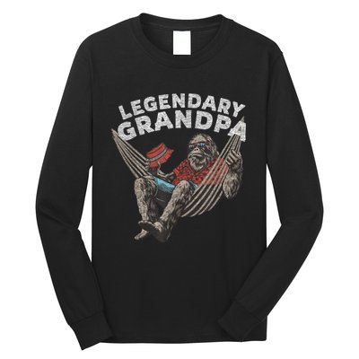 Funny Grandpa Legendary Saying Long Sleeve Shirt