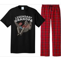 Funny Grandpa Legendary Saying Pajama Set