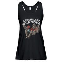 Funny Grandpa Legendary Saying Ladies Essential Flowy Tank