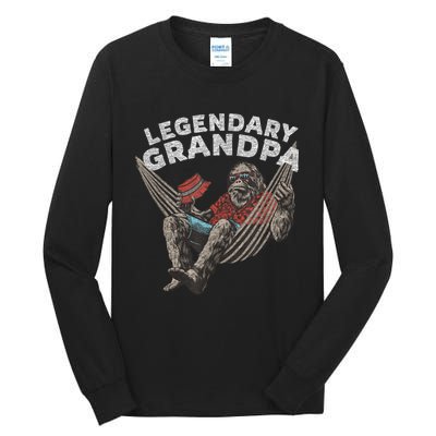 Funny Grandpa Legendary Saying Tall Long Sleeve T-Shirt