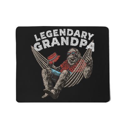 Funny Grandpa Legendary Saying Mousepad