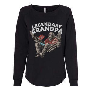 Funny Grandpa Legendary Saying Womens California Wash Sweatshirt