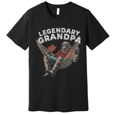 Funny Grandpa Legendary Saying Premium T-Shirt